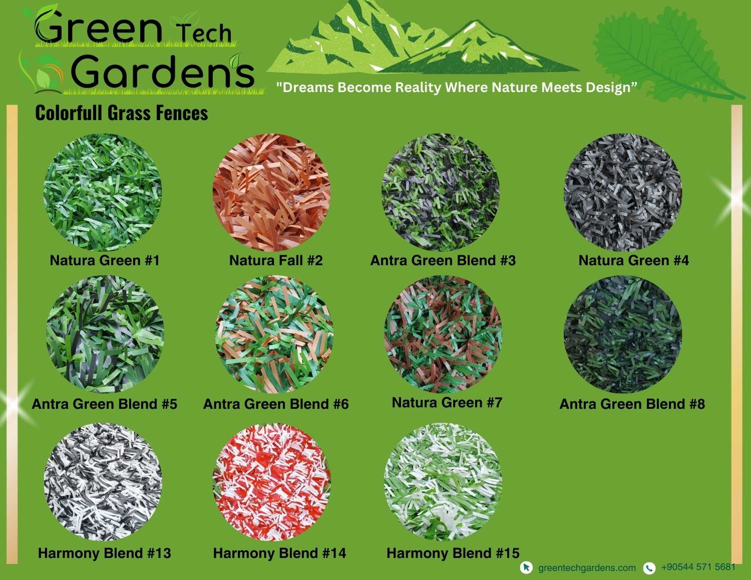 Çim Çit Çeşitleri