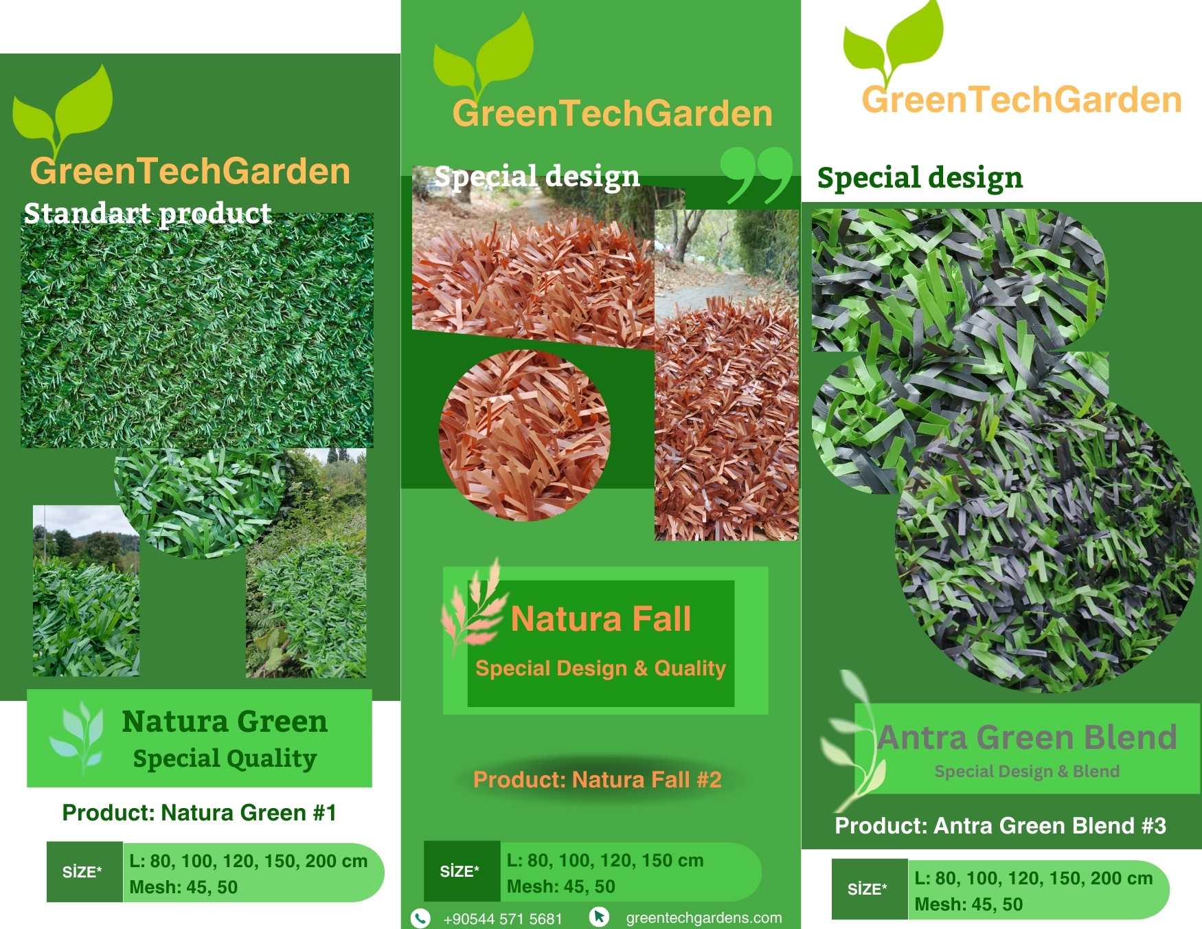 Gerçekçi Yapay Çim Çit