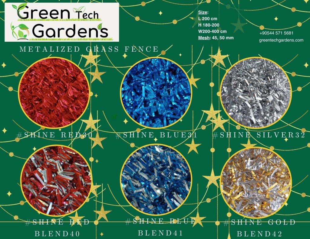 Metalize Renkli ÇimÇit